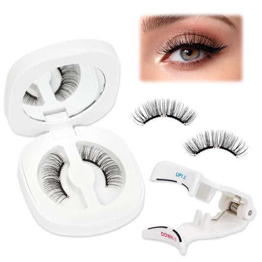 Magnetic Eyelashes with Applicator – Reusable Natural Look